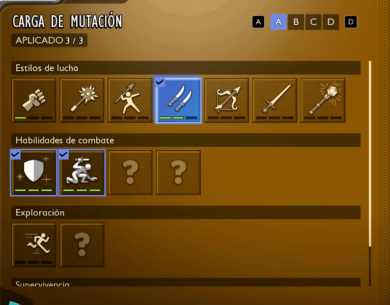Mutaciones ataque de emboscada crítico build asesino Grounded 2